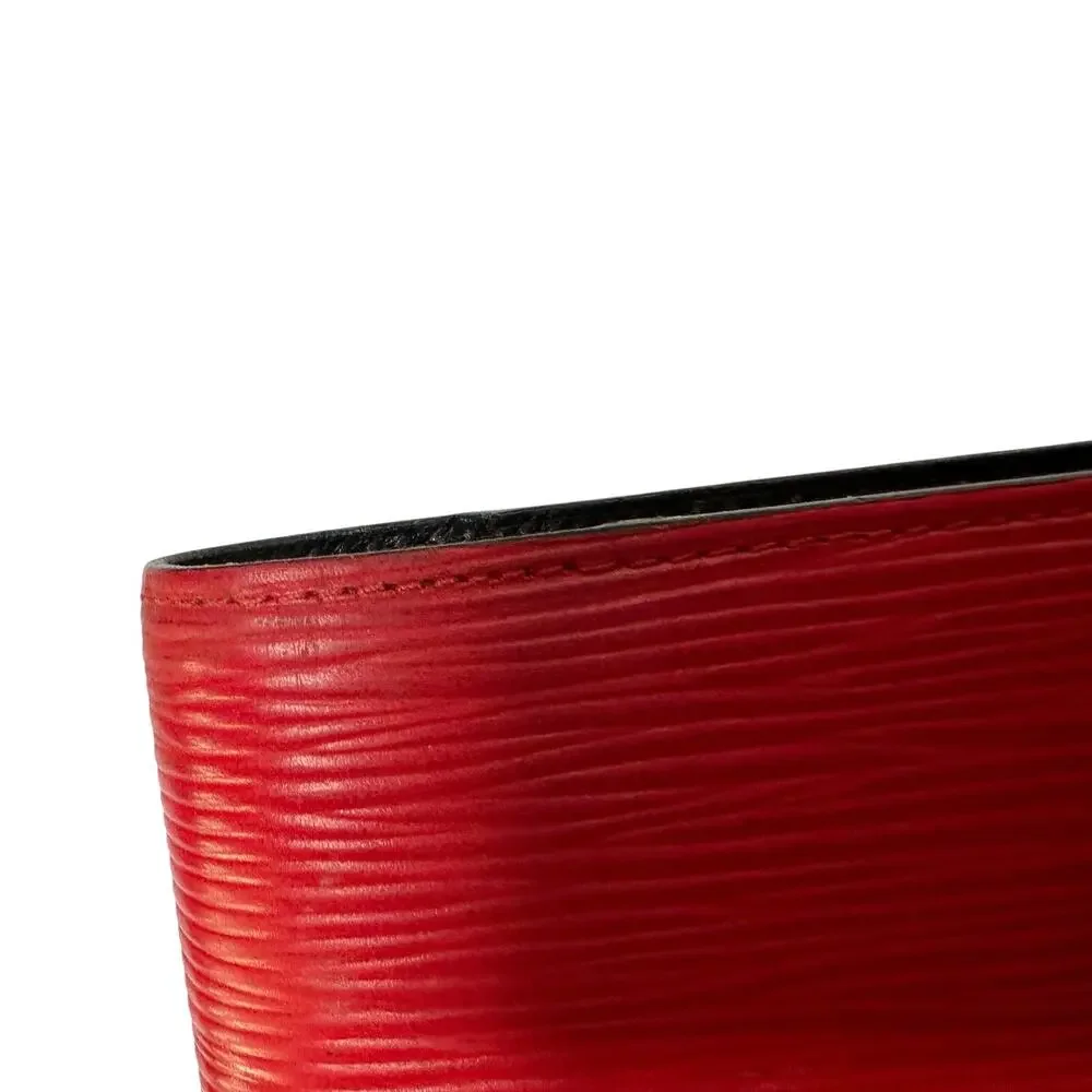 Louis Vuitton Red Epi Agenda